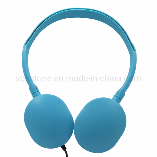 어린이 헤드폰 사용자 정의 머리띠 어린이 장난감 헤드셋 3.5mm 잭 이어폰 선물 유선 헤드셋 소녀를위한 학습 헤드폰